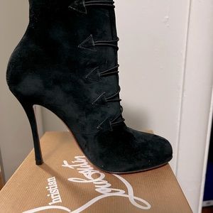 Christian louboutin booties